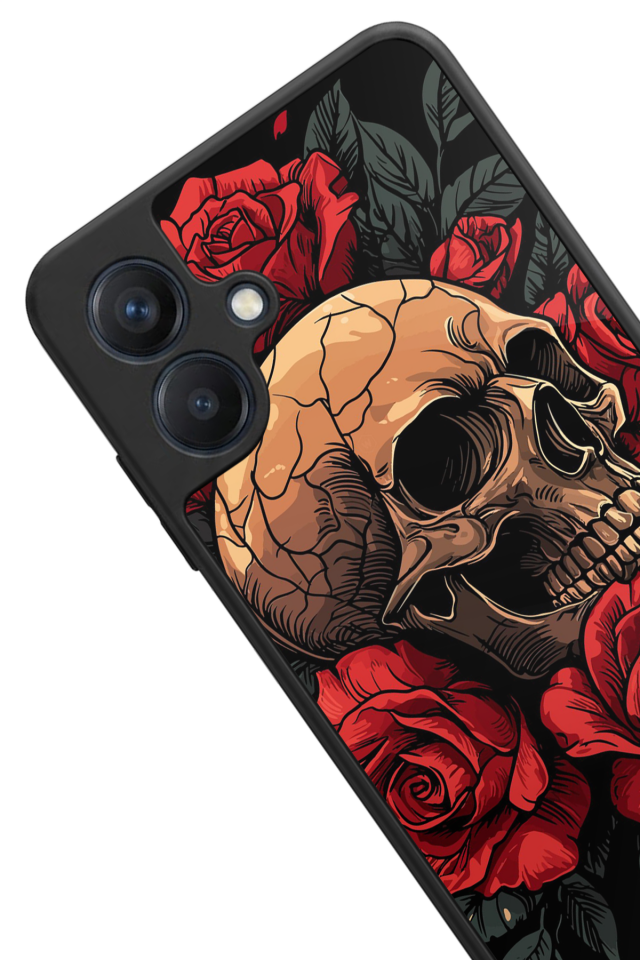 Samsung Galaxy A07 Uyumlu KuruKafa Tasarımlı Glossy Premium Kılıf