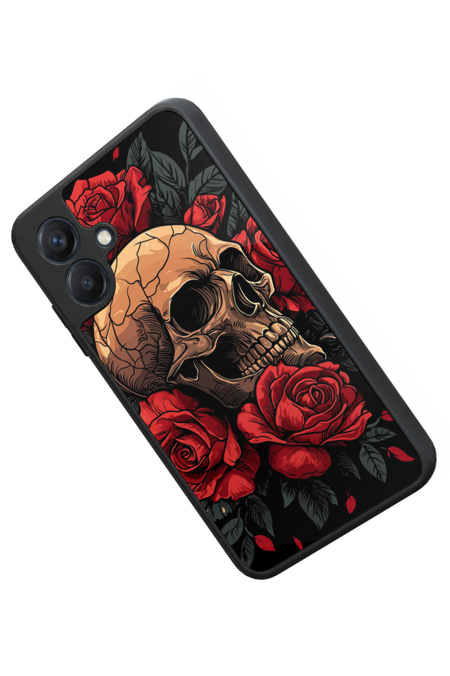 Samsung Galaxy A07 Uyumlu KuruKafa Tasarımlı Glossy Premium Kılıf