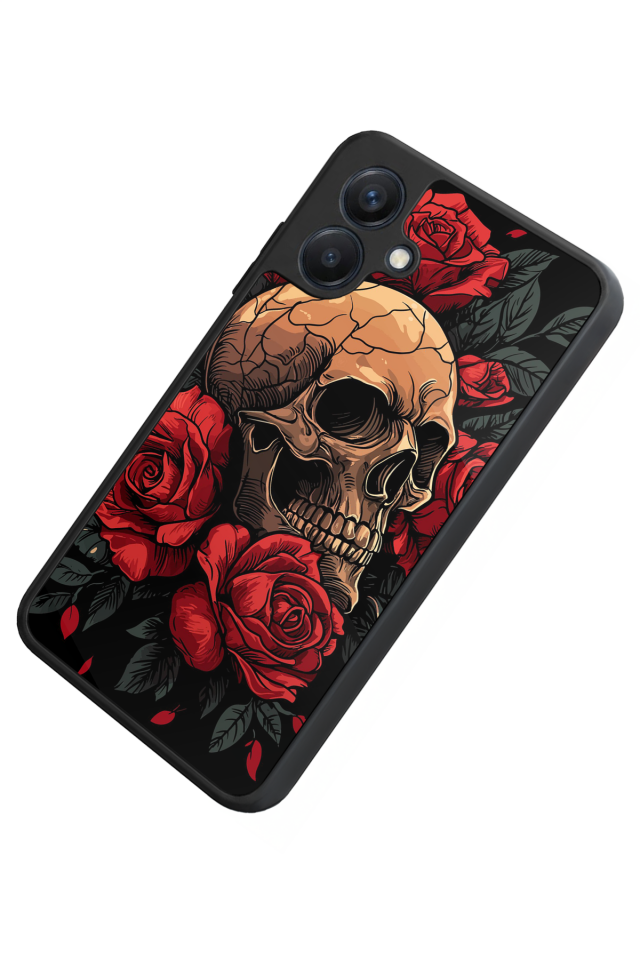 Samsung Galaxy A07 Uyumlu KuruKafa Tasarımlı Glossy Premium Kılıf