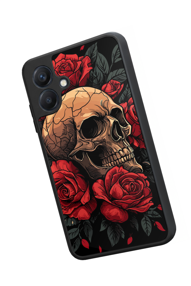 Samsung Galaxy A07 Uyumlu KuruKafa Tasarımlı Glossy Premium Kılıf