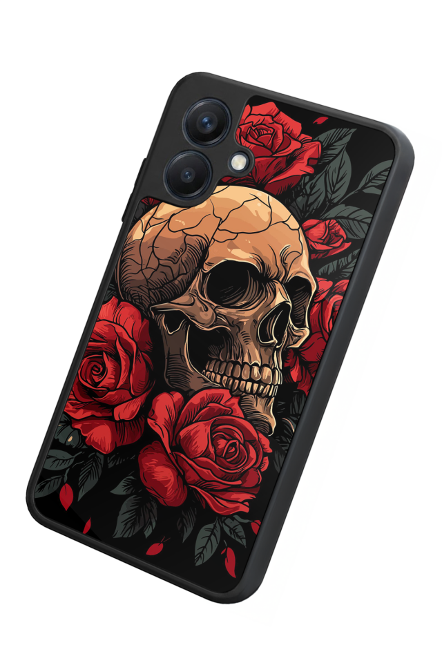 Samsung Galaxy A07 Uyumlu KuruKafa Tasarımlı Glossy Premium Kılıf