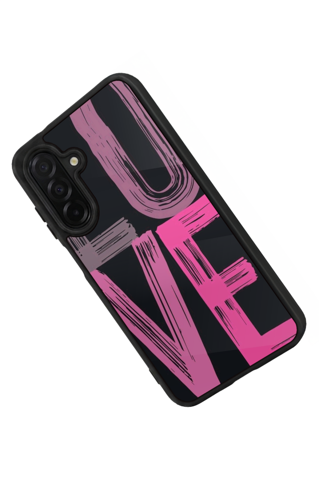 Samsung Galaxy A56 Uyumlu Love Tasarımlı Glossy Premium Kılıf