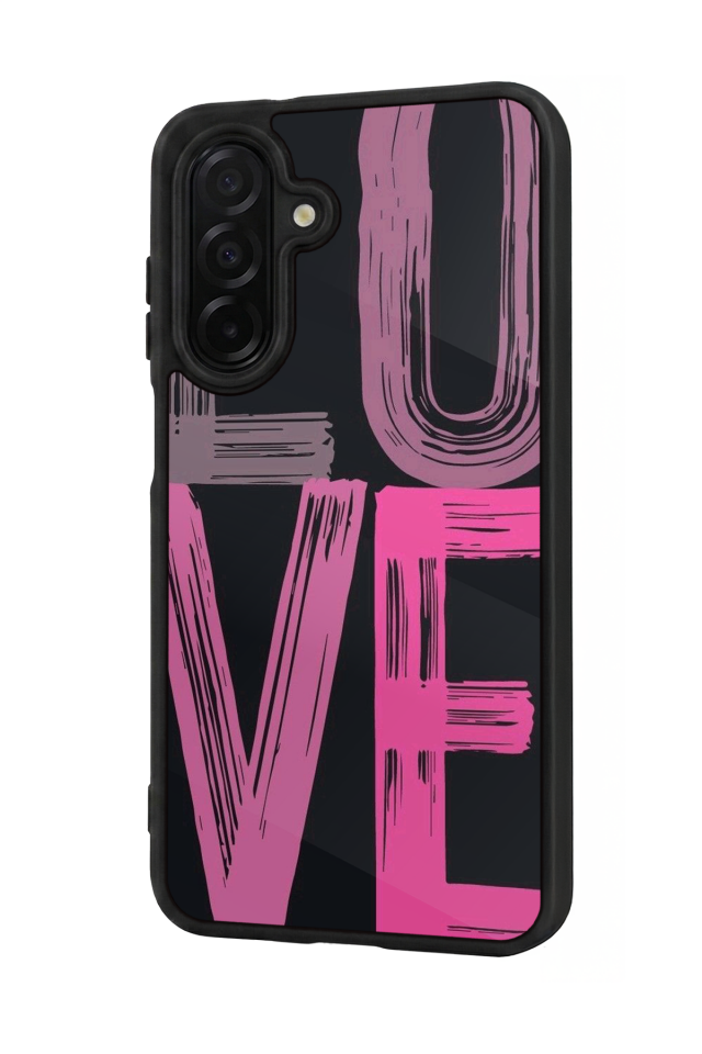 Samsung Galaxy A56 Uyumlu Love Tasarımlı Glossy Premium Kılıf