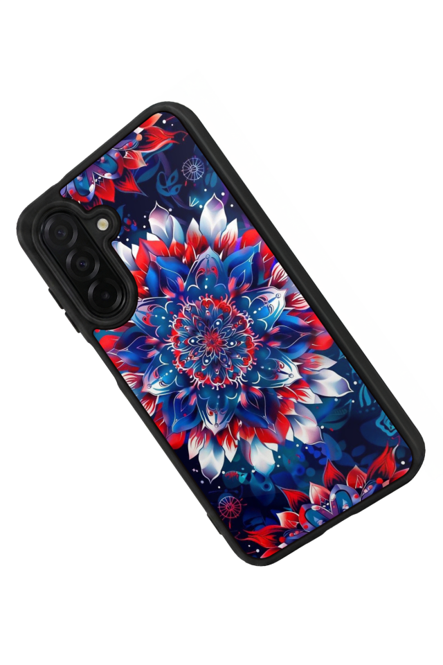 Samsung Galaxy A56 Uyumlu Mandala Tasarımlı Glossy Premium Kılıf