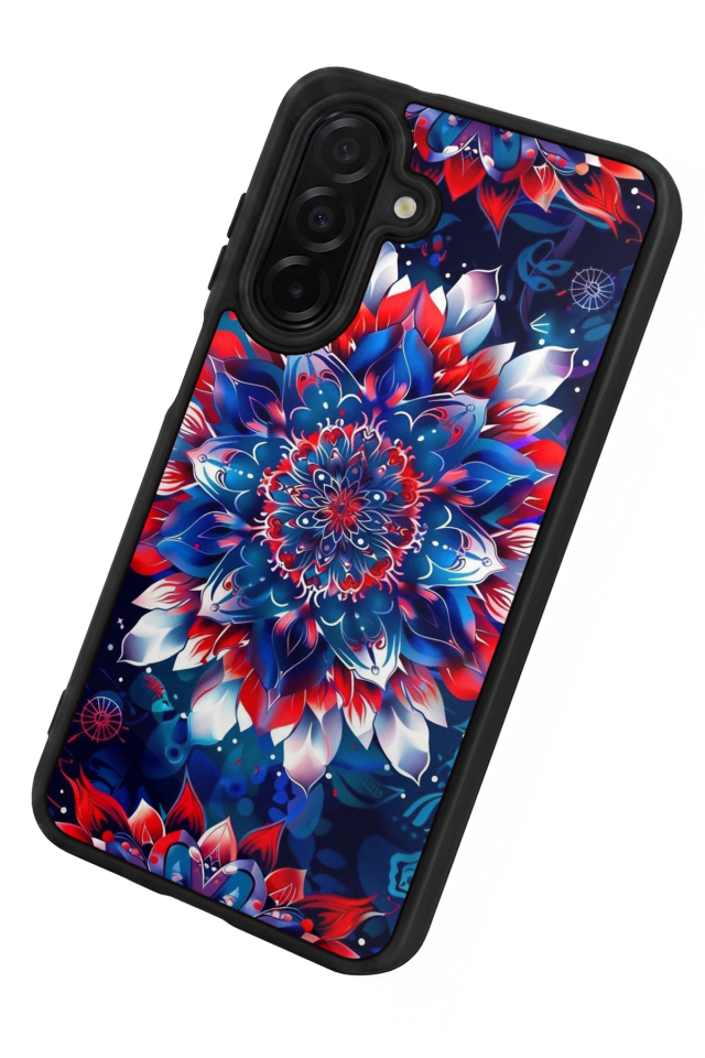 Samsung Galaxy A56 Uyumlu Mandala Tasarımlı Glossy Premium Kılıf