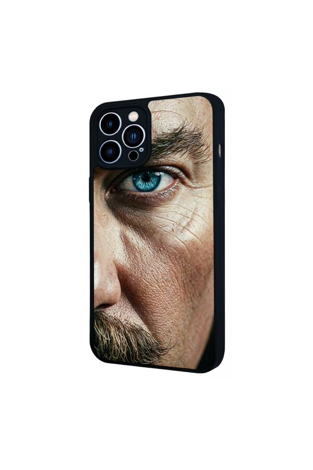 iPhone 13 Pro Max Uyumlu Mustafa Kemal Ataturk Tasarımlı Glossy Premium Kılıf
