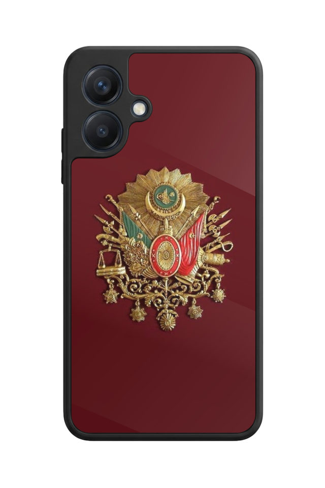 Samsung Galaxy A07 Uyumlu Osmanli Tugrasi Tasarımlı Glossy Premium Kılıf