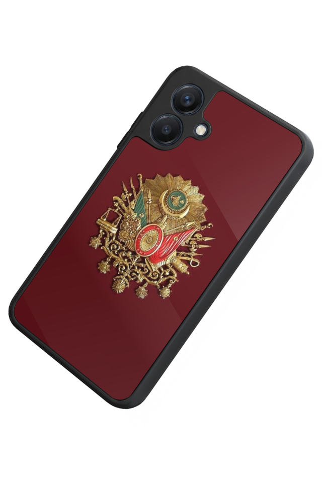 Samsung Galaxy A07 Uyumlu Osmanli Tugrasi Tasarımlı Glossy Premium Kılıf