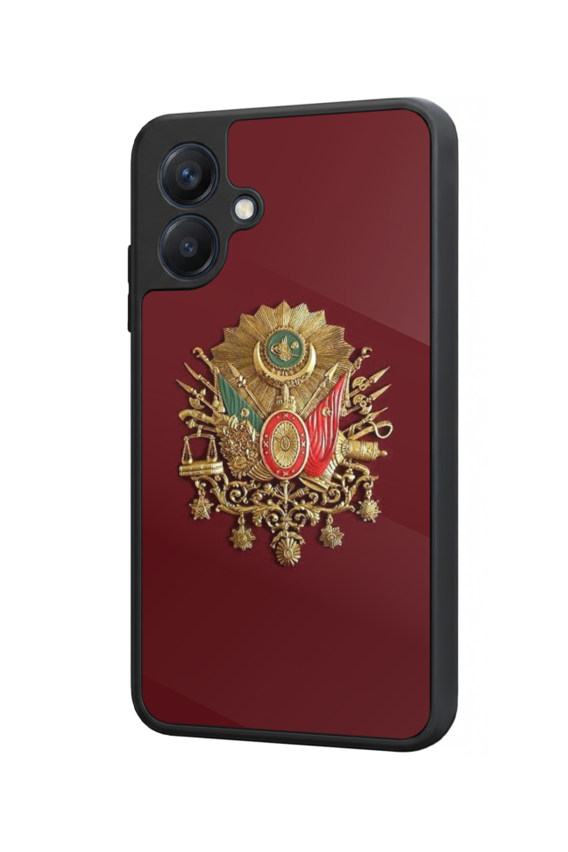 Samsung Galaxy A07 Uyumlu Osmanli Tugrasi Tasarımlı Glossy Premium Kılıf