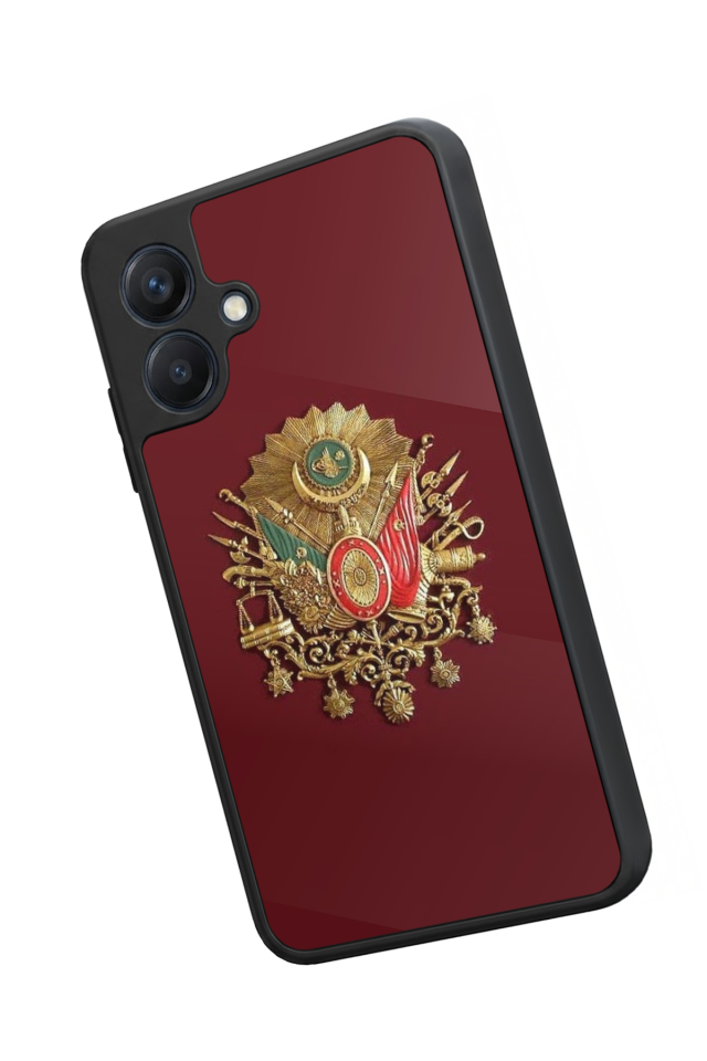 Samsung Galaxy A07 Uyumlu Osmanli Tugrasi Tasarımlı Glossy Premium Kılıf