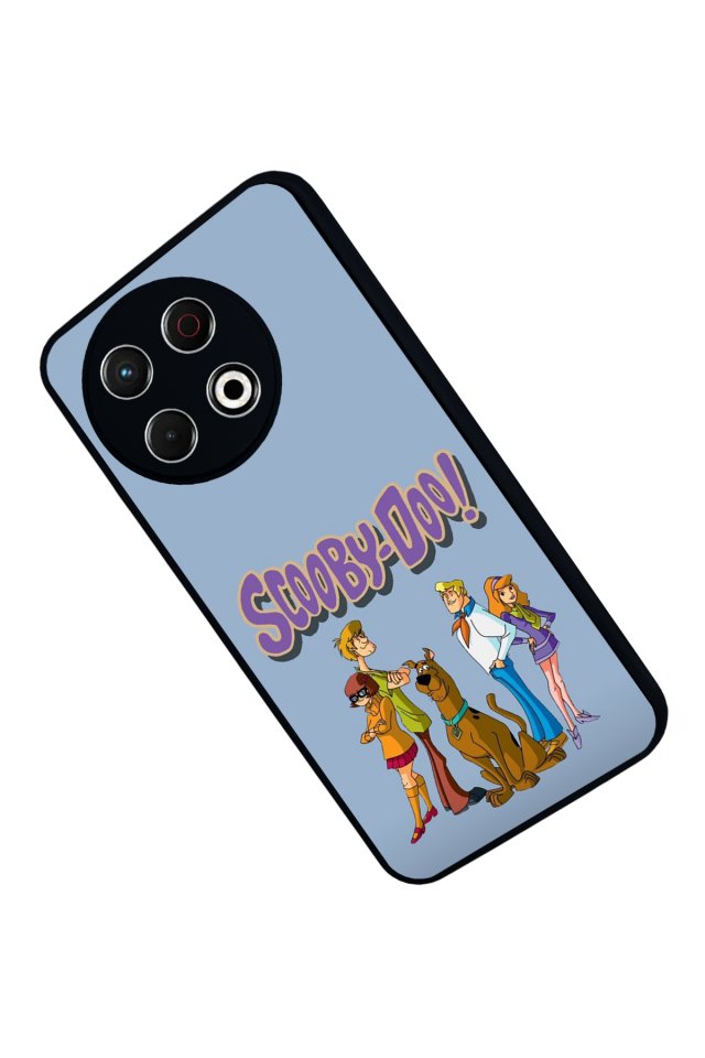 Tecno Spark 30 Pro Uyumlu Scooby Doo Tasarımlı Glossy Premium Kılıf