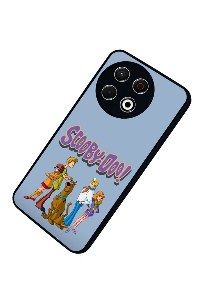 Tecno Spark 30 Pro Uyumlu Scooby Doo Tasarımlı Glossy Premium Kılıf
