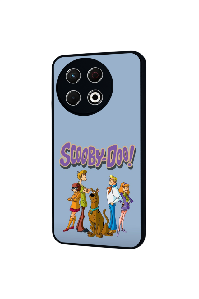 Tecno Spark 30 Pro Uyumlu Scooby Doo Tasarımlı Glossy Premium Kılıf