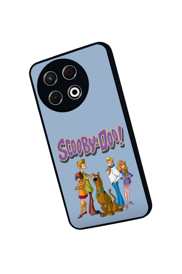 Tecno Spark 30 Pro Uyumlu Scooby Doo Tasarımlı Glossy Premium Kılıf