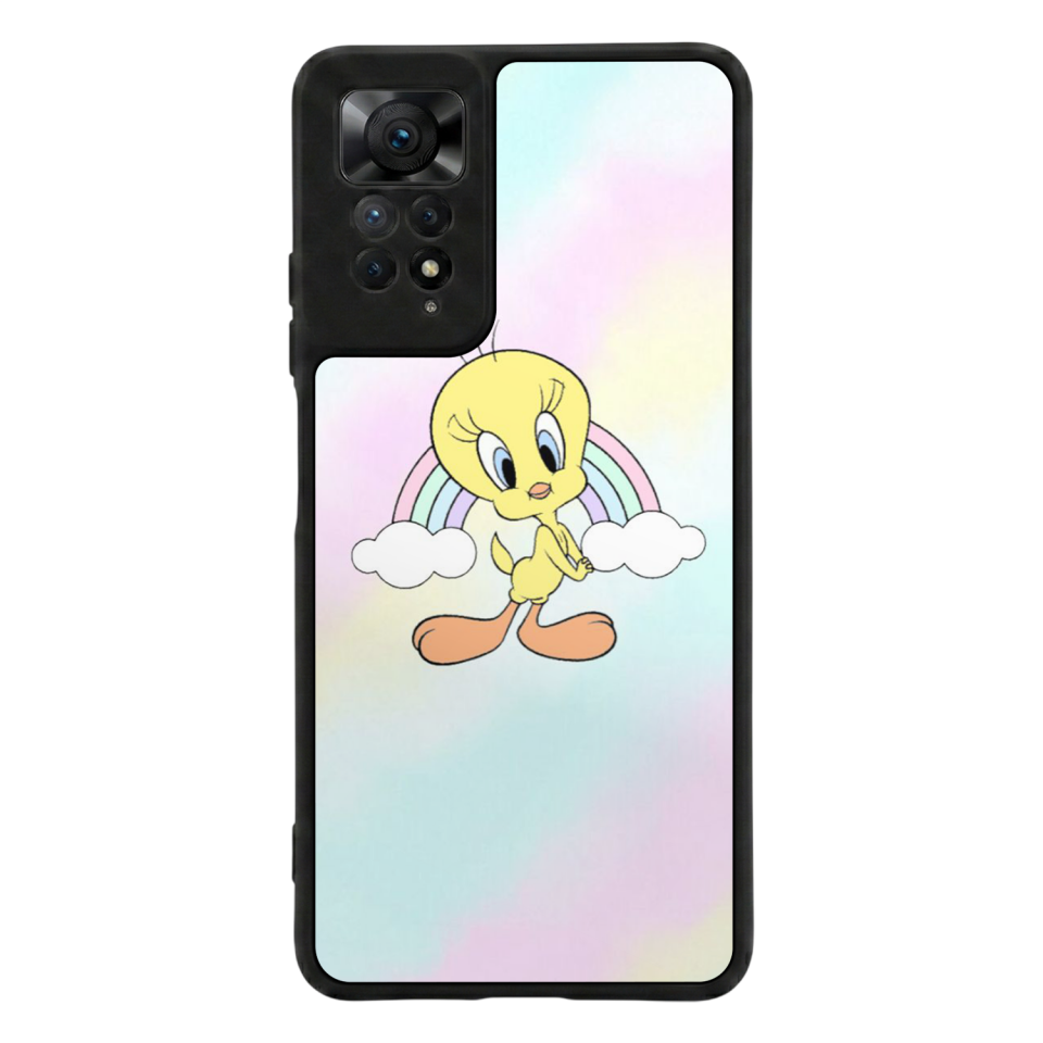 Xiaomi Redmi Note 11 Pro Uyumlu Tweety Tasarımlı Glossy Premium Kılıf