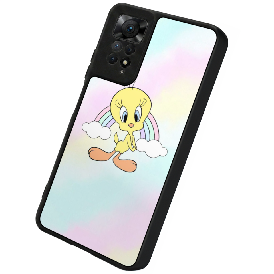 Xiaomi Redmi Note 11 Pro Uyumlu Tweety Tasarımlı Glossy Premium Kılıf