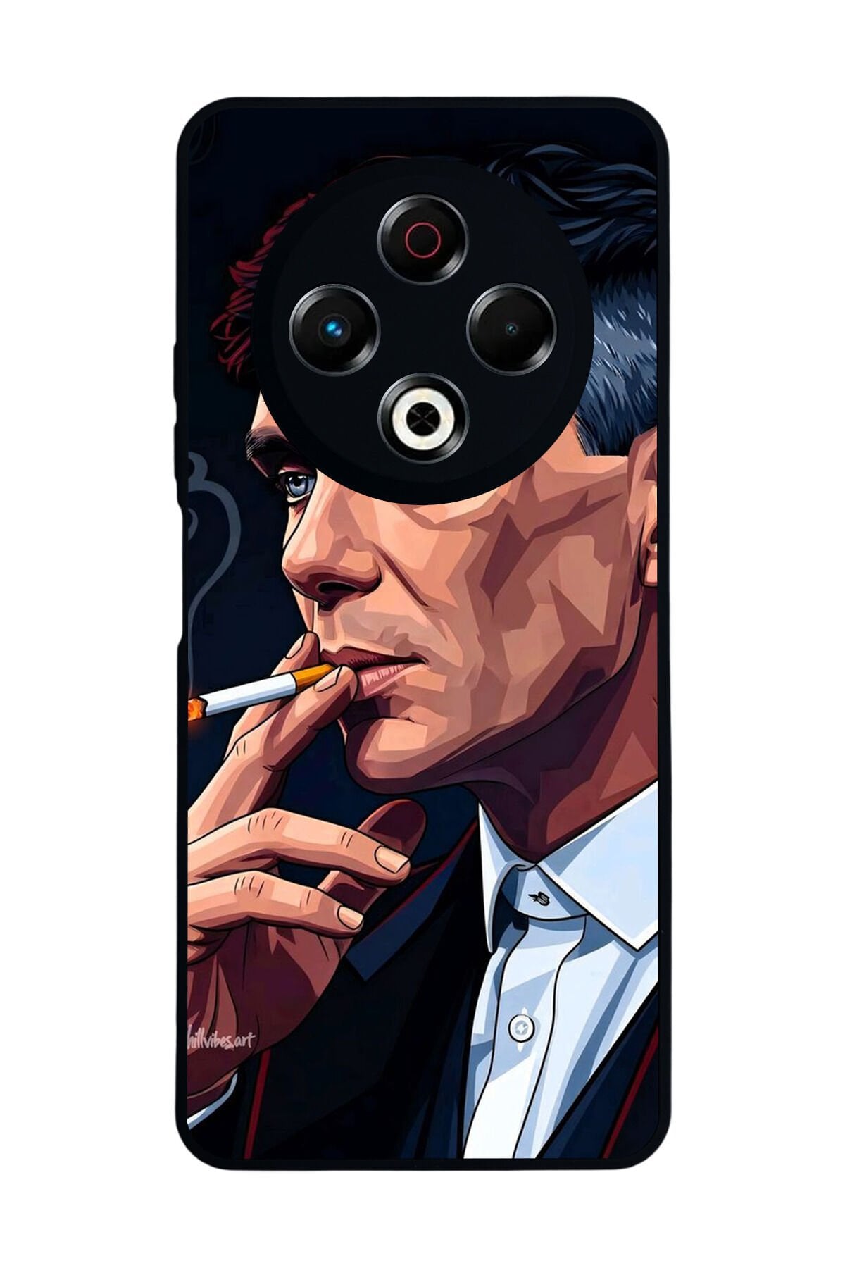 Tecno Spark 30 Uyumlu Peaky Blinders Tasarımlı Glossy Premium Kılıf