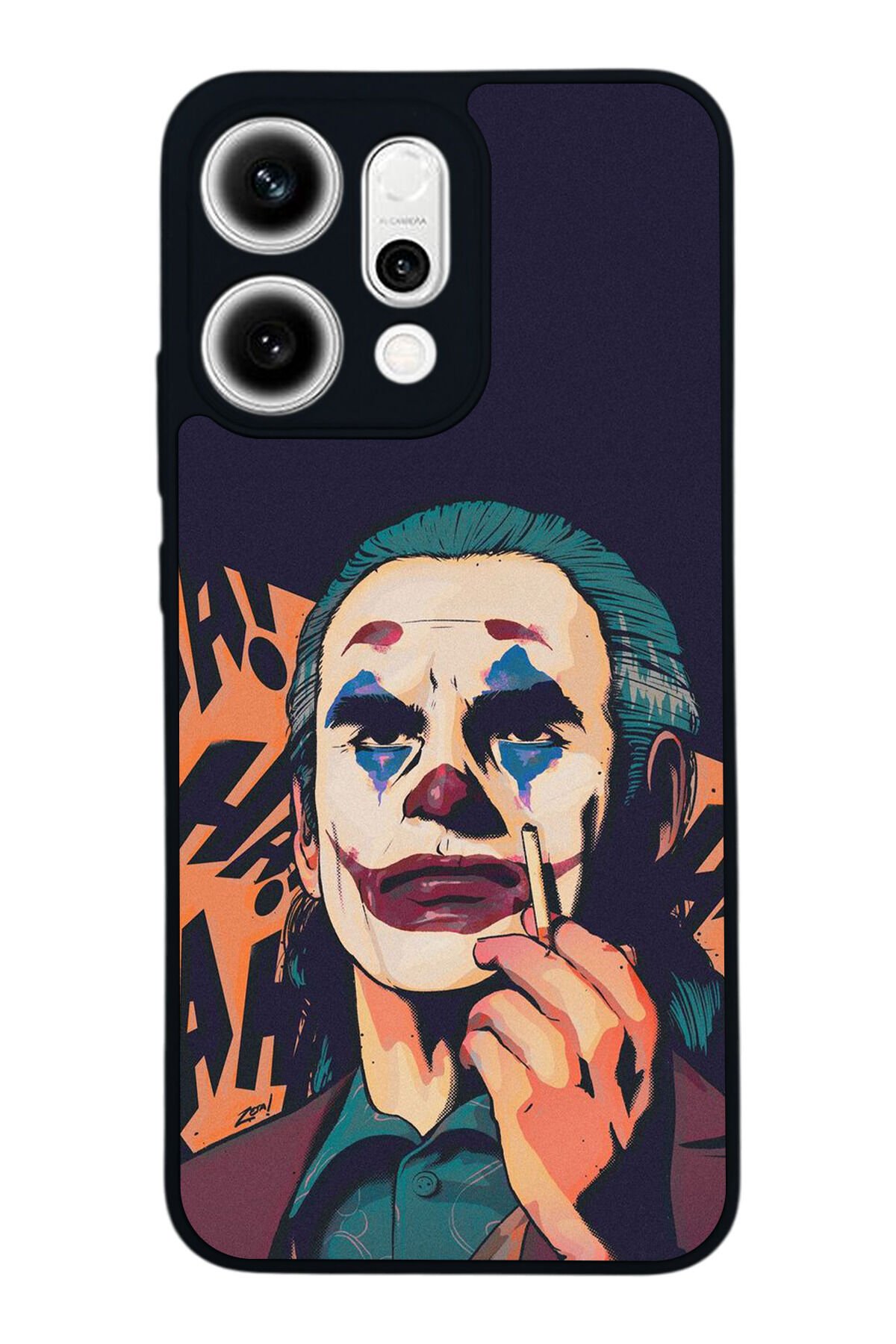 Oppo Reno 14 Uyumlu Joker Tasarımlı Glossy Premium Kılıf