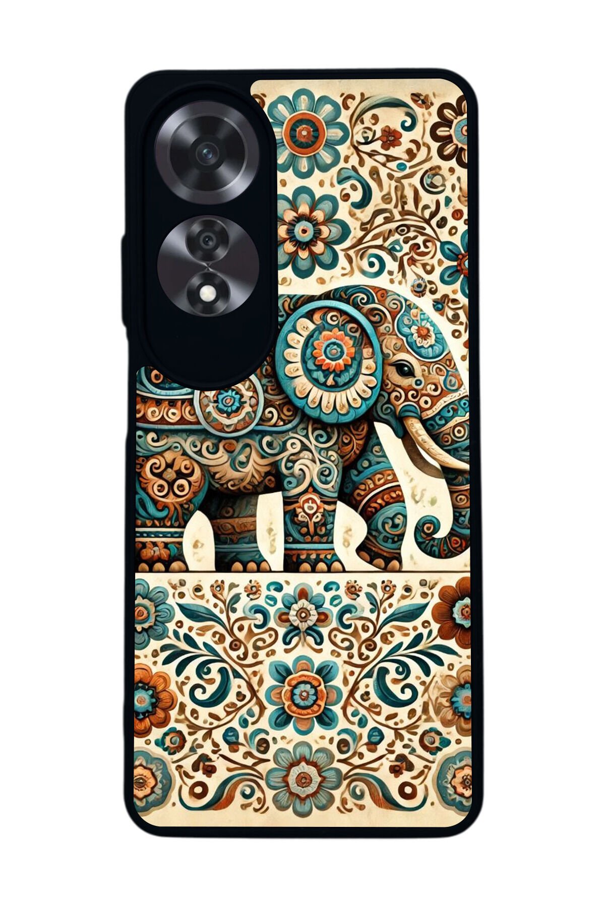 Oppo A60 Mat Siyah uyumlu Kılıf – Yumuşak Silikon, Koruyucu, Şok Emici Kapak