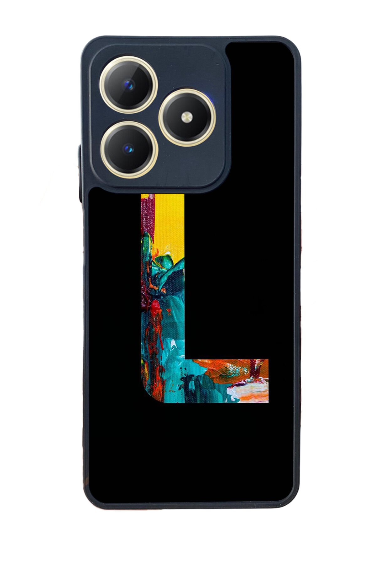 Realme C63 Mat Uyumlu Siyah Kılıf – Yumuşak Silikon, Koruyucu, Şok Emici Kapak