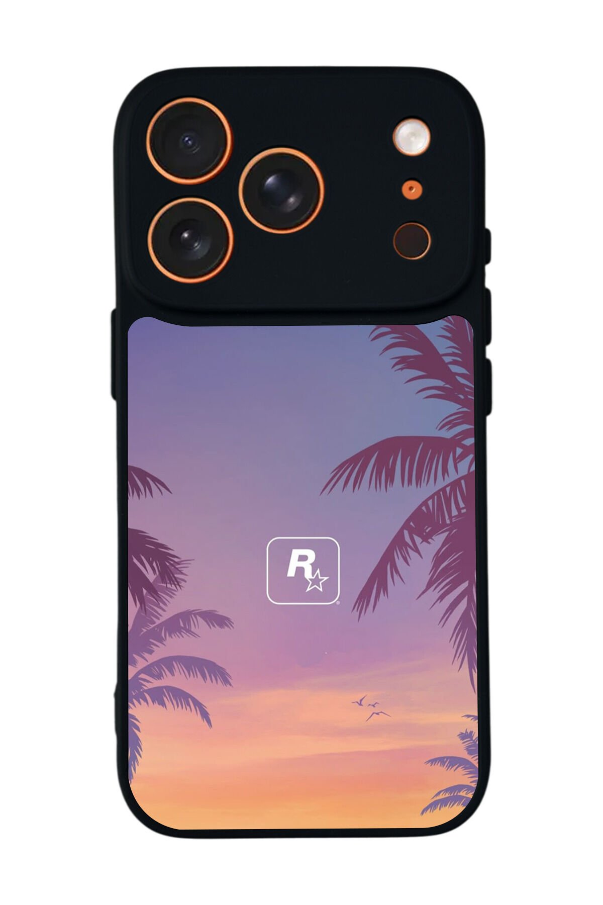 iPhone 17 Pro Uyumlu GTA Tasarımlı Glossy Premium Kılıf