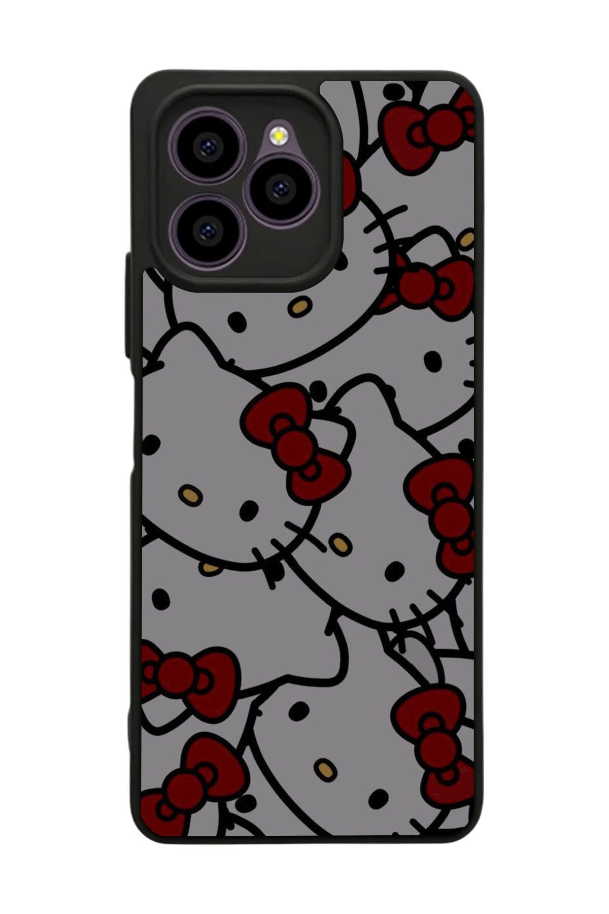 Omix X6 Uyumlu HelloKitty Tasarımlı Glossy Premium Kılıf