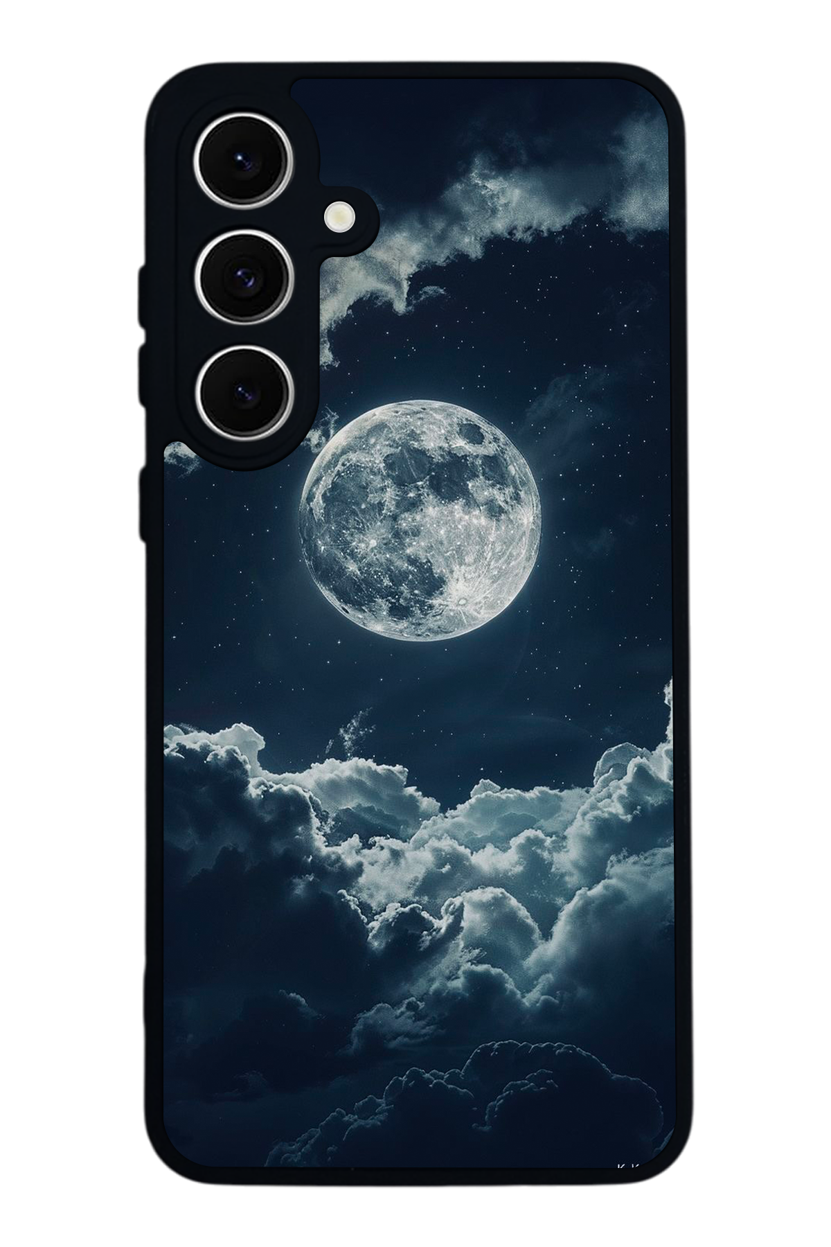 Samsung Galaxy A16 Uyumlu Ay Tasarımlı Glossy Premium Kılıf