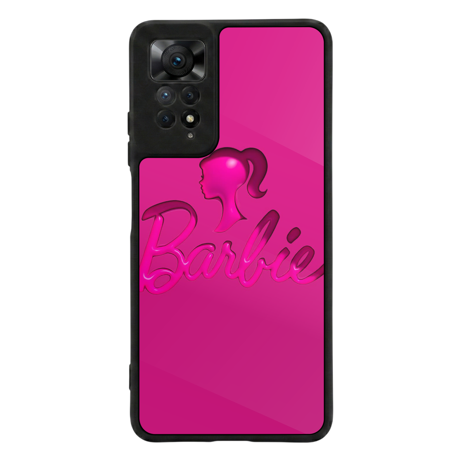 Xiaomi Redmi Note 12 Pro Uyumlu Barbie Tasarımlı Glossy Premium Kılıf