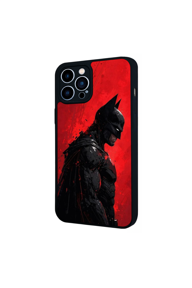 iPhone 12 Pro Max Uyumlu Batman Tasarımlı Glossy Premium Kılıf