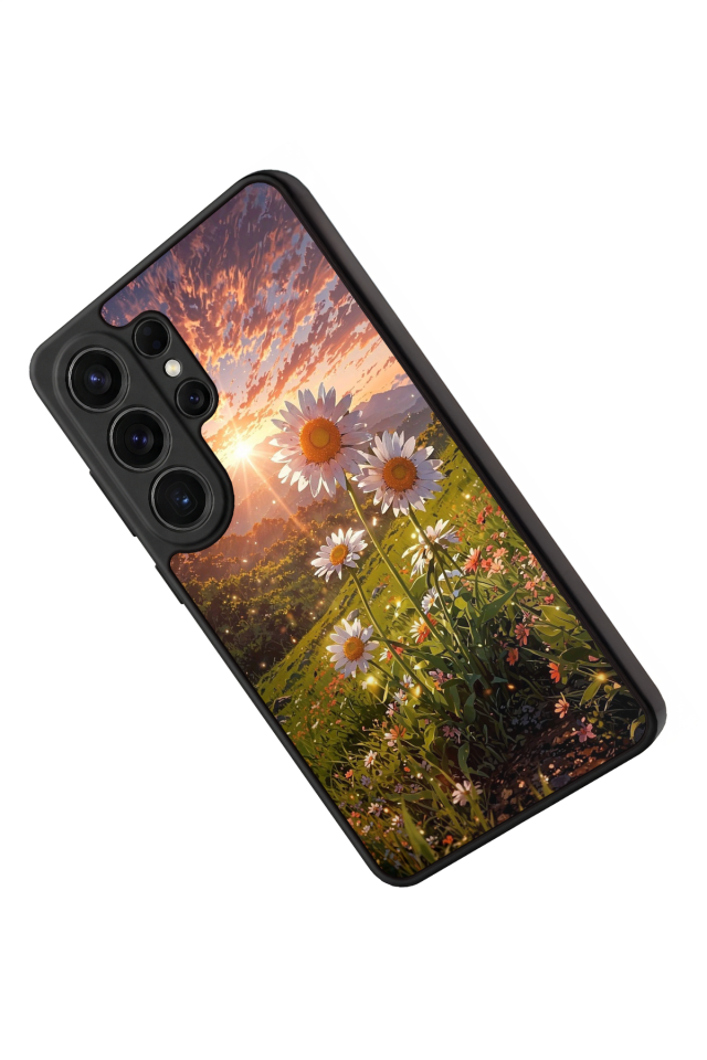Samsung Galaxy S26 Ultra Uyumlu Cicek Tasarımlı Glossy Premium Kılıf