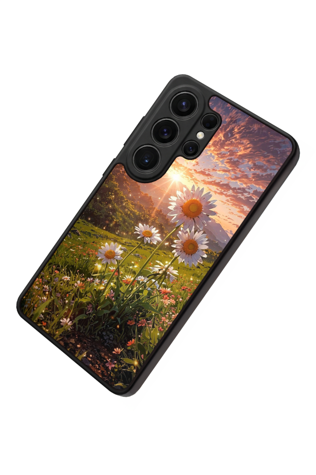 Samsung Galaxy S26 Ultra Uyumlu Cicek Tasarımlı Glossy Premium Kılıf
