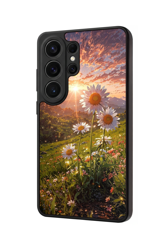 Samsung Galaxy S26 Ultra Uyumlu Cicek Tasarımlı Glossy Premium Kılıf
