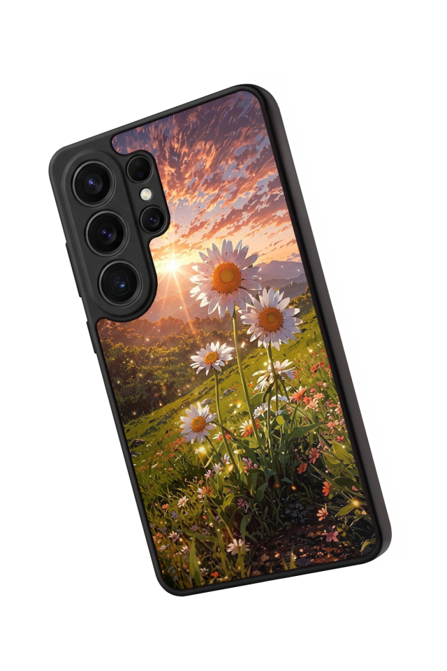 Samsung Galaxy S26 Ultra Uyumlu Cicek Tasarımlı Glossy Premium Kılıf