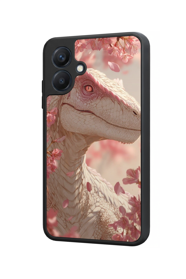 Samsung Galaxy A07 Uyumlu Dinazor Tasarımlı Glossy Premium Kılıf