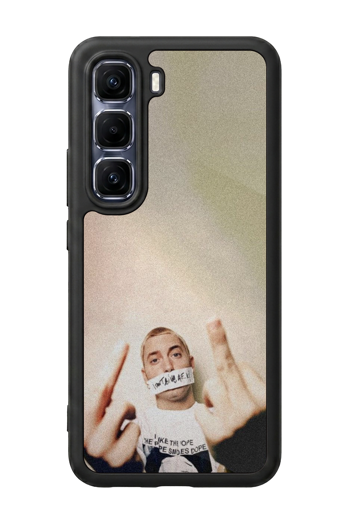 Infinix Hot 60 Pro Plus Uyumlu Eminem Tasarımlı Glossy Premium Kılıf