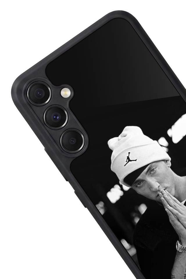 Samsung Galaxy A34 Uyumlu Eminem Tasarımlı Glossy Premium Kılıf