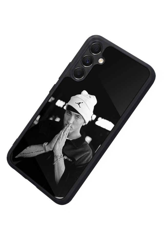 Samsung Galaxy A34 Uyumlu Eminem Tasarımlı Glossy Premium Kılıf