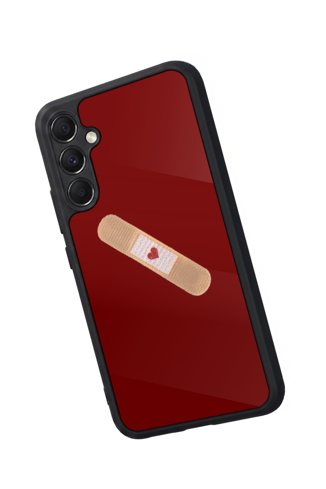 Samsung Galaxy M34 Uyumlu Kalp Love Tasarımlı Glossy Premium Kılıf