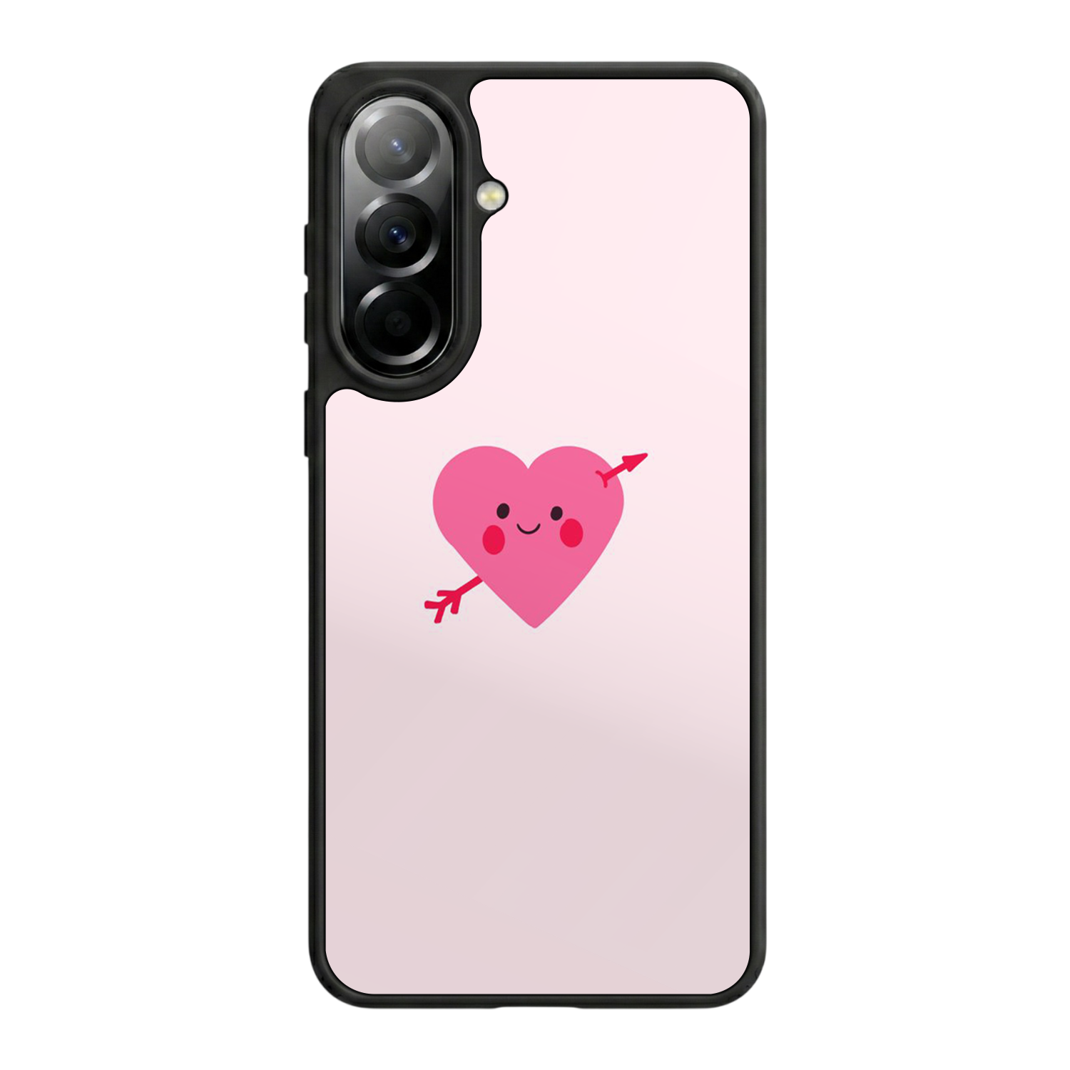 Samsung Galaxy A37 Uyumlu Kalp Love Tasarımlı Glossy Premium Kılıf
