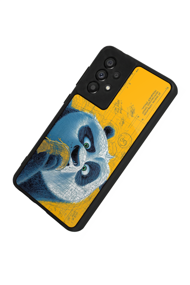 Samsung Galaxy A73 Uyumlu Kung Fu Panda Tasarımlı Glossy Premium Kılıf