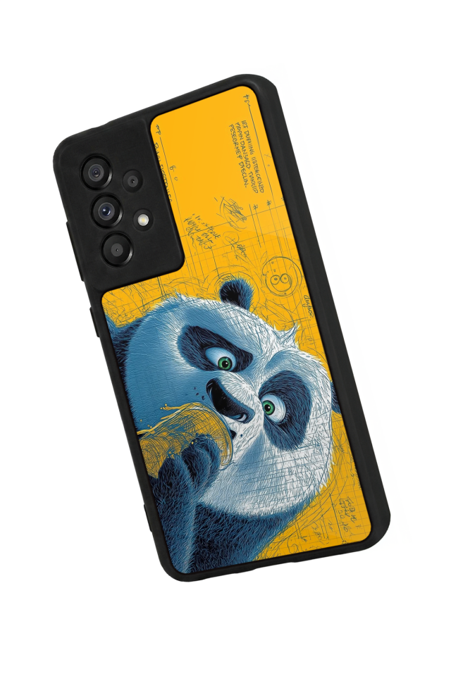 Samsung Galaxy A73 Uyumlu Kung Fu Panda Tasarımlı Glossy Premium Kılıf