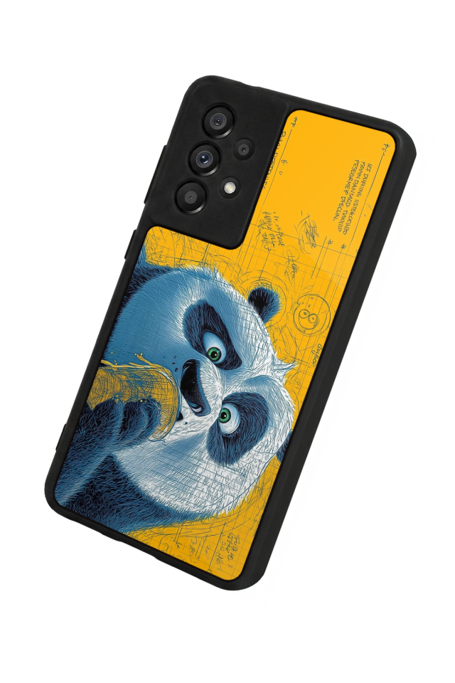 Samsung Galaxy A73 Uyumlu Kung Fu Panda Tasarımlı Glossy Premium Kılıf