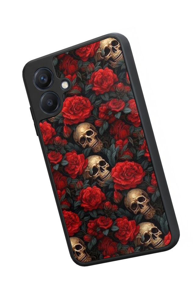 Samsung Galaxy A07 Uyumlu KuruKafa Tasarımlı Glossy Premium Kılıf