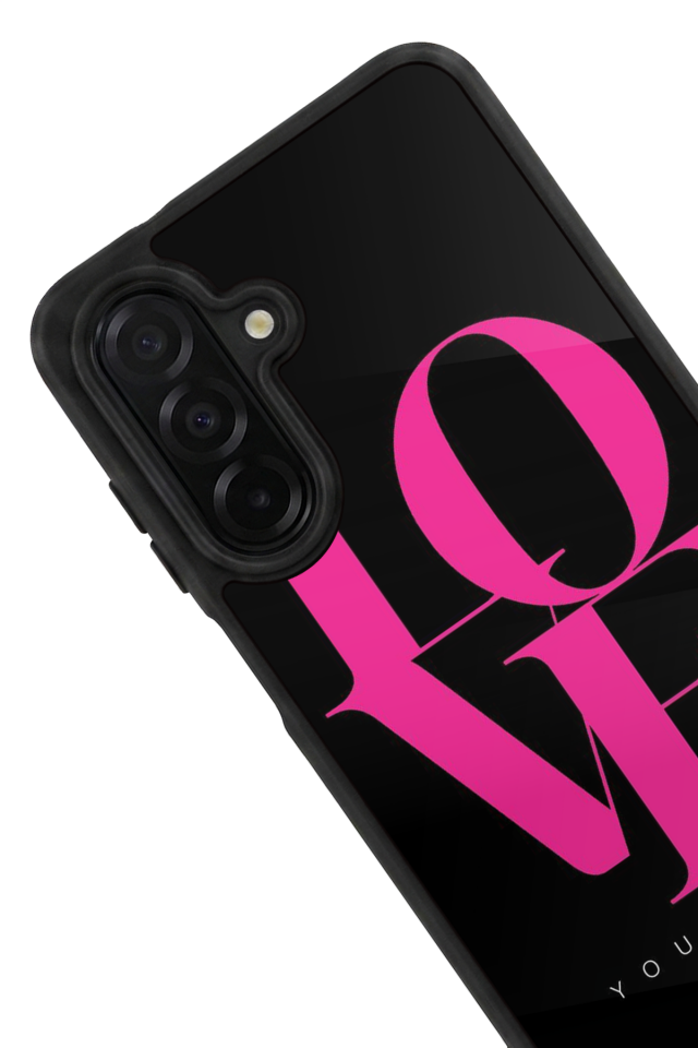 Samsung Galaxy A56 Uyumlu Love Tasarımlı Glossy Premium Kılıf