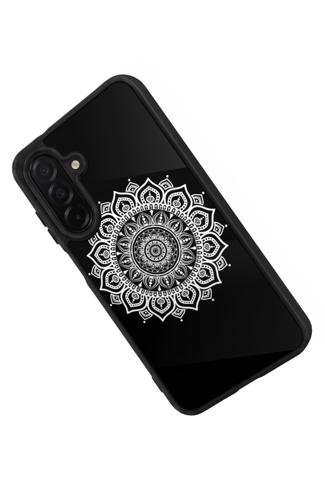 Samsung Galaxy A56 Uyumlu Mandala Tasarımlı Glossy Premium Kılıf