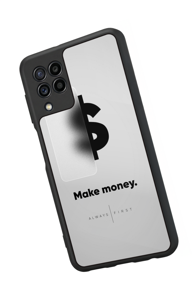 Samsung Galaxy M22 Uyumlu Money Para Tasarımlı Glossy Premium Kılıf