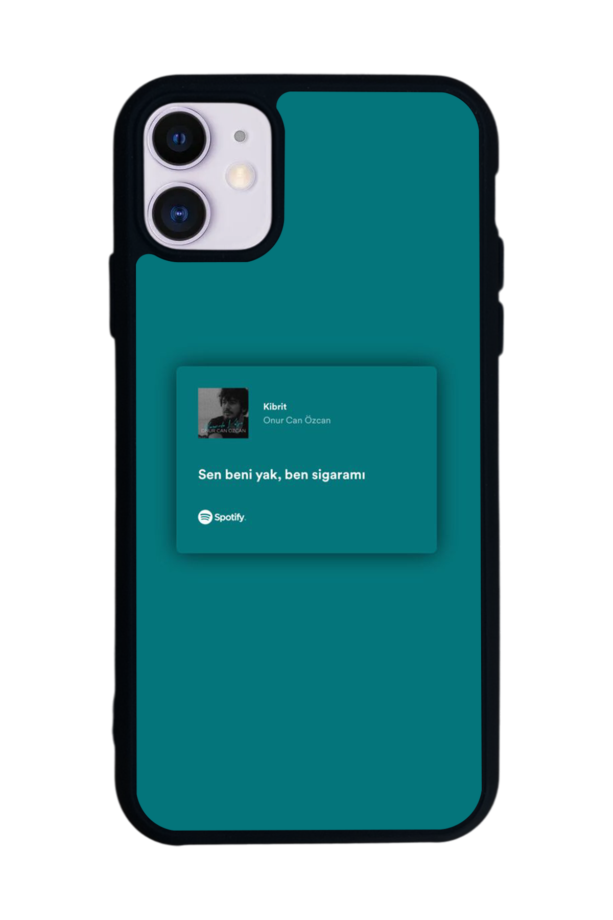 iPhone 11 Uyumlu Sarki Sozleri Tasarımlı Glossy Premium Kılıf