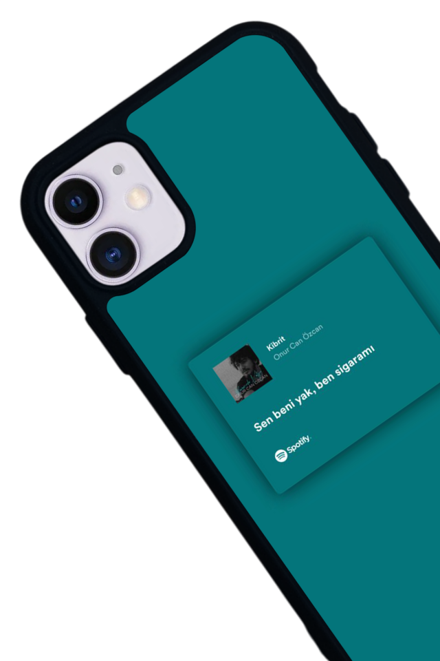 iPhone 11 Uyumlu Sarki Sozleri Tasarımlı Glossy Premium Kılıf