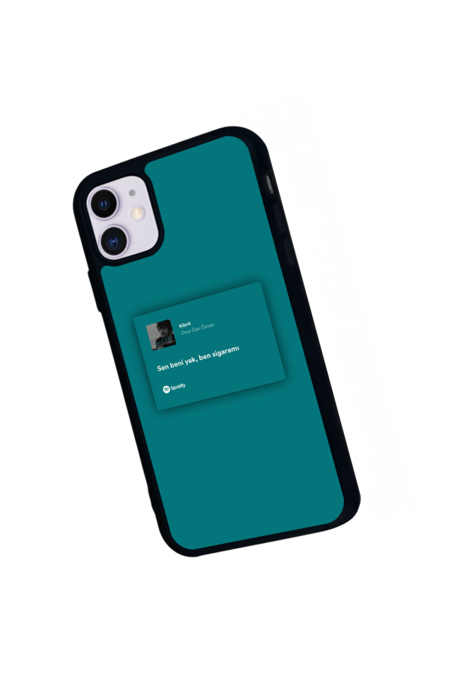 iPhone 11 Uyumlu Sarki Sozleri Tasarımlı Glossy Premium Kılıf