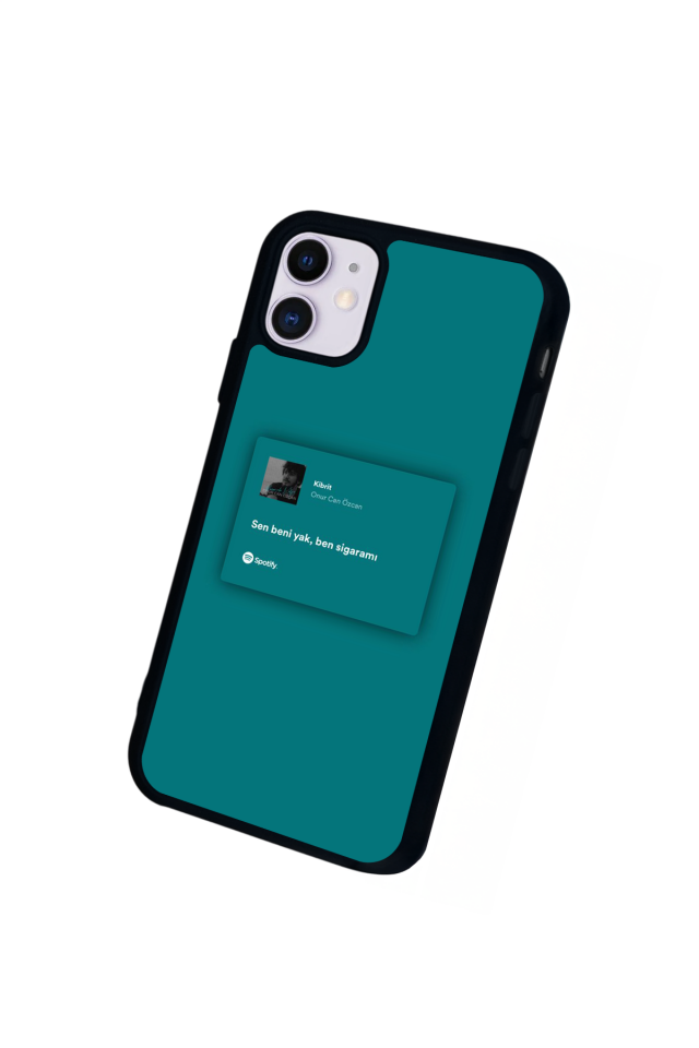 iPhone 11 Uyumlu Sarki Sozleri Tasarımlı Glossy Premium Kılıf